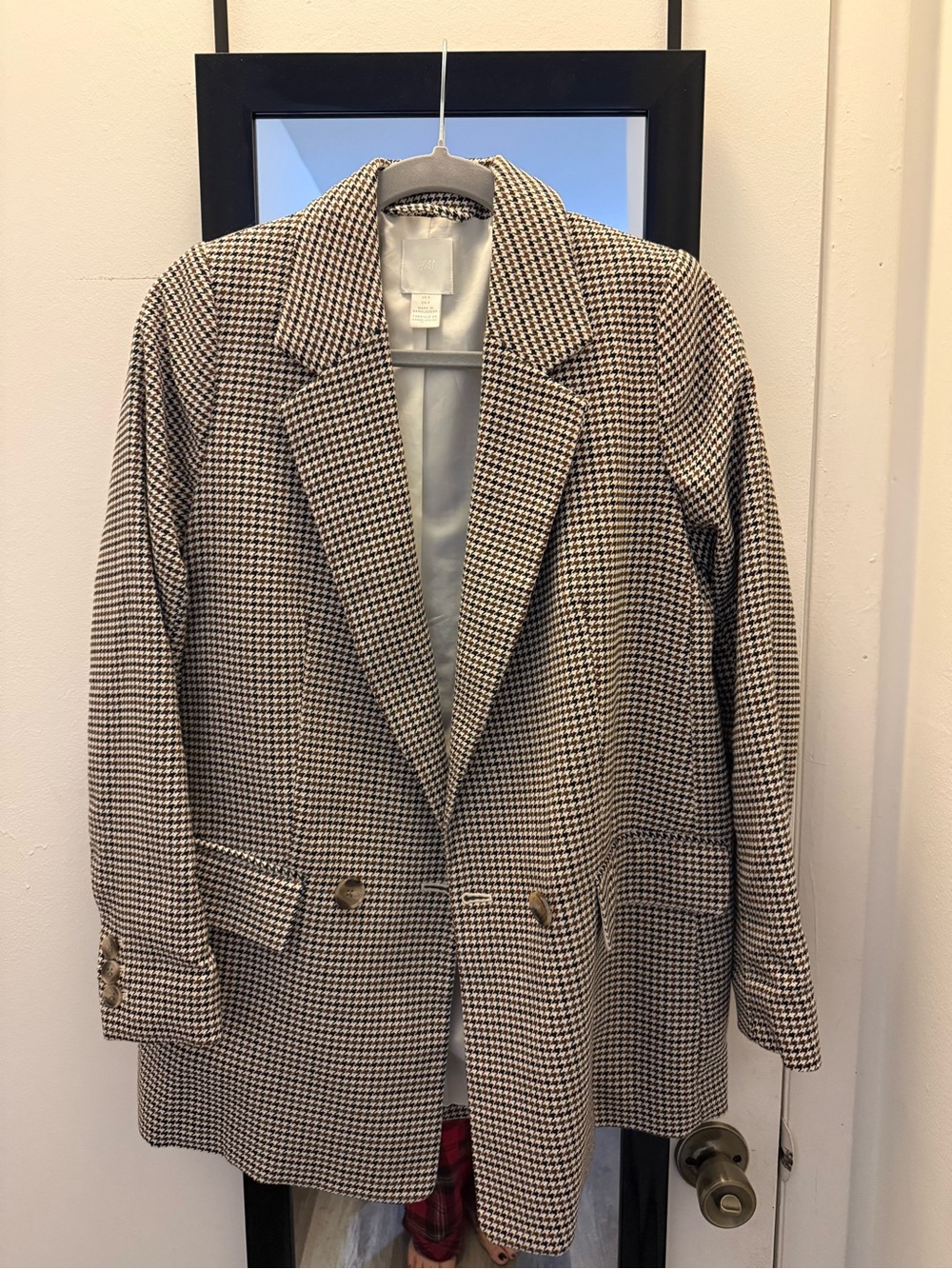 H&M Houndstooth Blazer